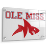 Ole Miss Rebels - Ole Miss Land Shark - College Wall Art #Acrylic
