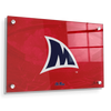 Ole Miss Rebels - Fins Up M - College Wall Art #Acrylic