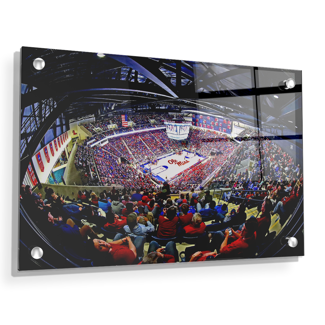 Ole Miss Rebels - Fisheye Pavilion - College Wall Art #Canvas
