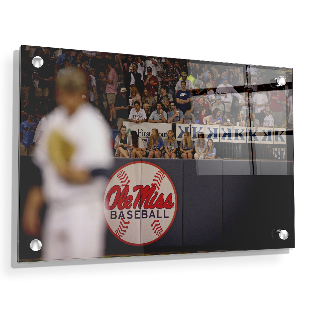 Ole Miss Rebels - Ole Miss Baseball - College Wall Art #Canvas