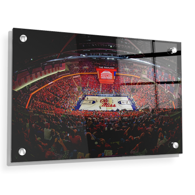 Ole Miss Rebels - The Pavilion Wide Angle - College Wall Art #Acrylic