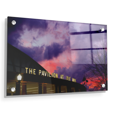 Ole Miss Rebels - The Pavilion at Ole Miss - College Wall Art #Acrylic