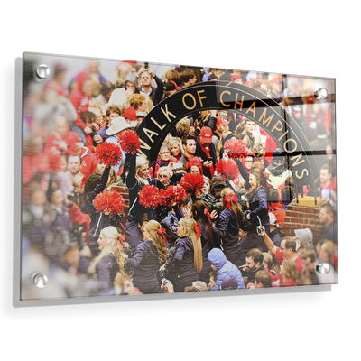 Ole Miss Rebels - Walk of Champions Cheer - College Wall Art #Acrylic