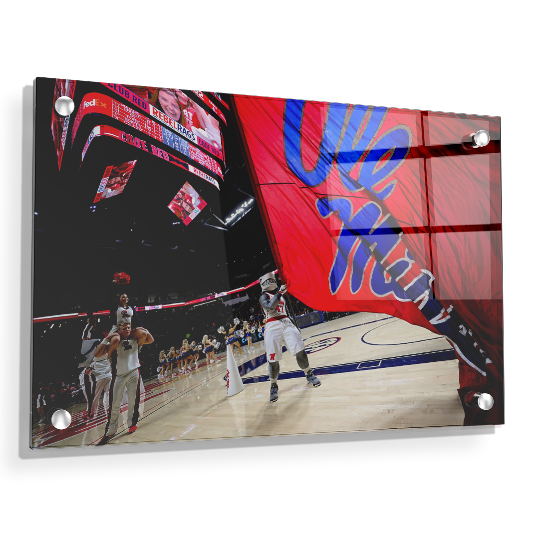 Ole Miss Rebels - Ole miss Basketball - College Wall Art #Canvas