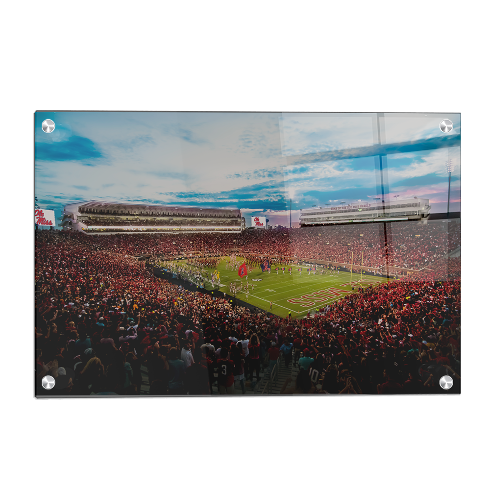 Ole Miss Rebels - Enter Ole Miss - College Wall Art #Canvas