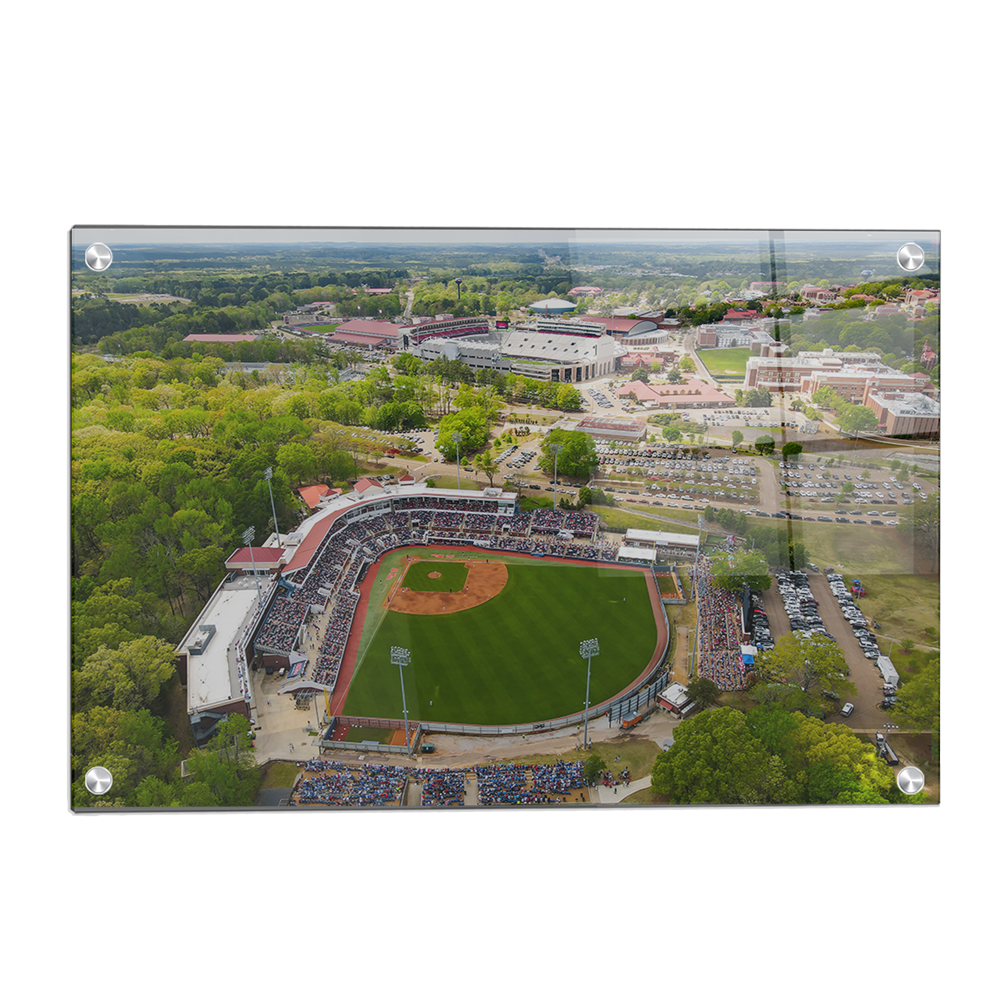 Ole Miss Rebels - Aerial Sports Complex - College Wall Art #Canvas