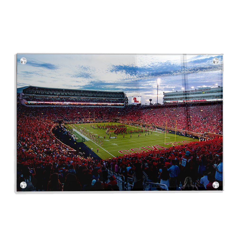 Ole Miss Rebels - Ole Miss Half Time - College Wall Art #Canvas