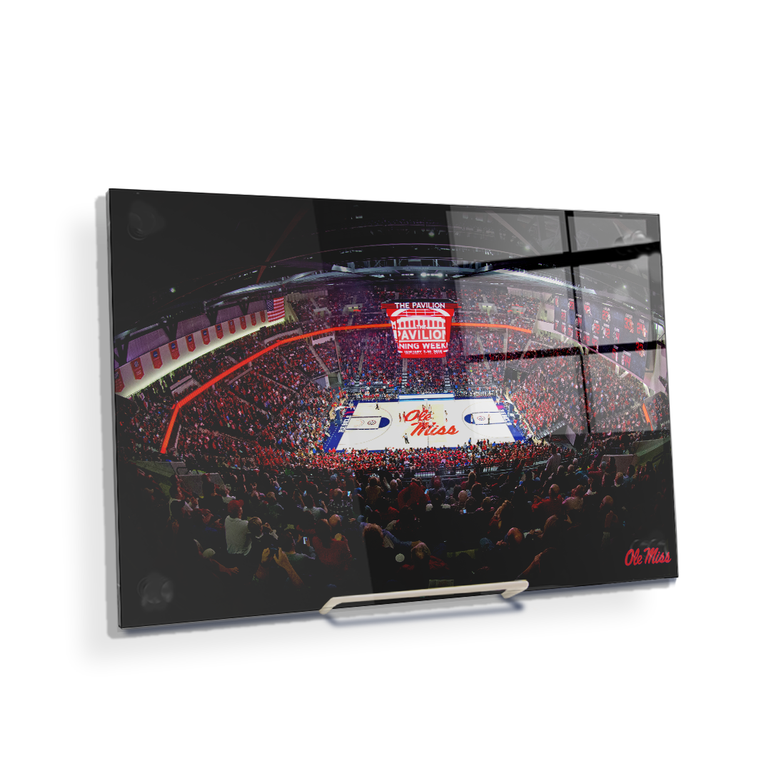 Ole Miss Rebels - Pavilion Opening - College Wall Art #Canvas