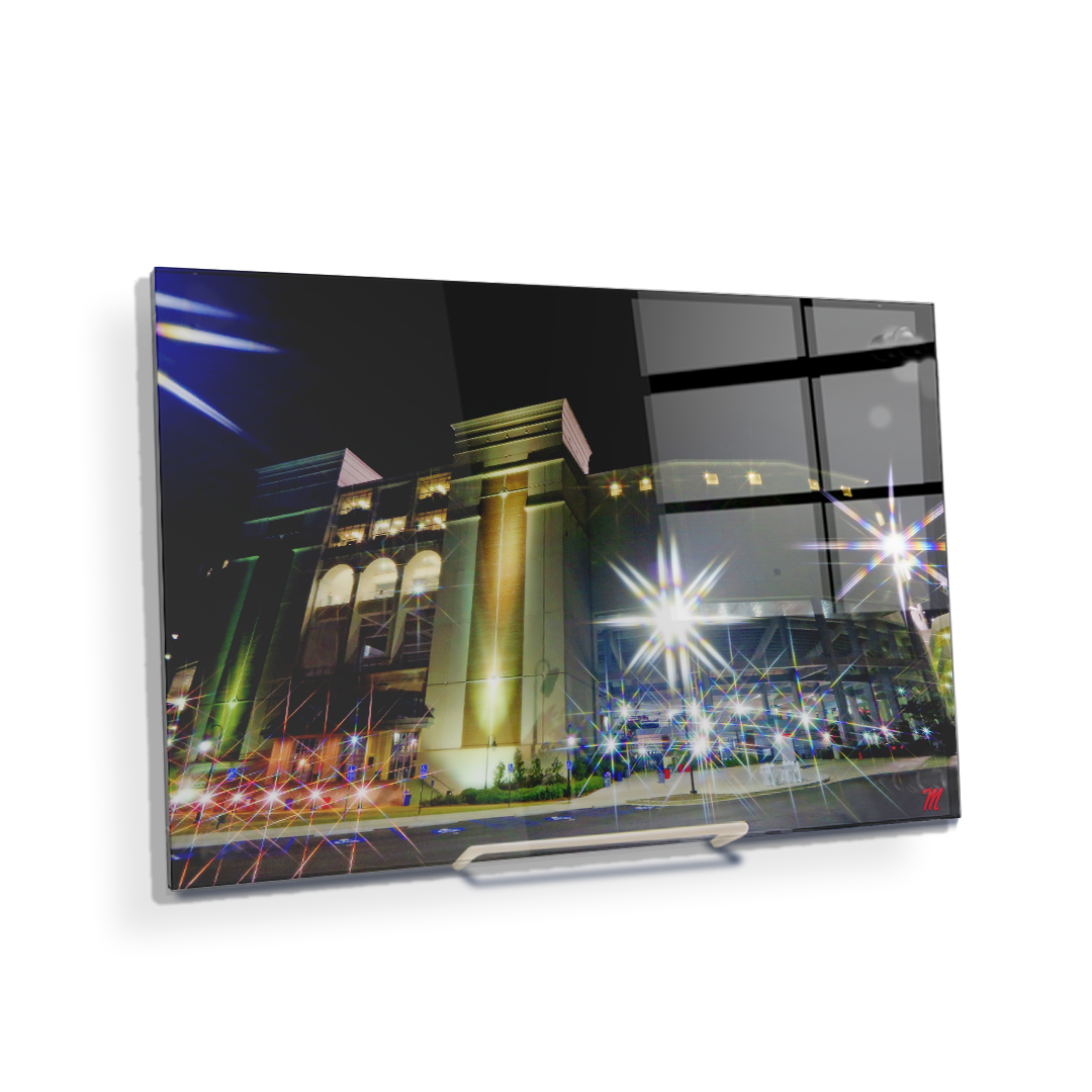 Ole Miss Rebels - Vaught Night - College Wall Art #Canvas