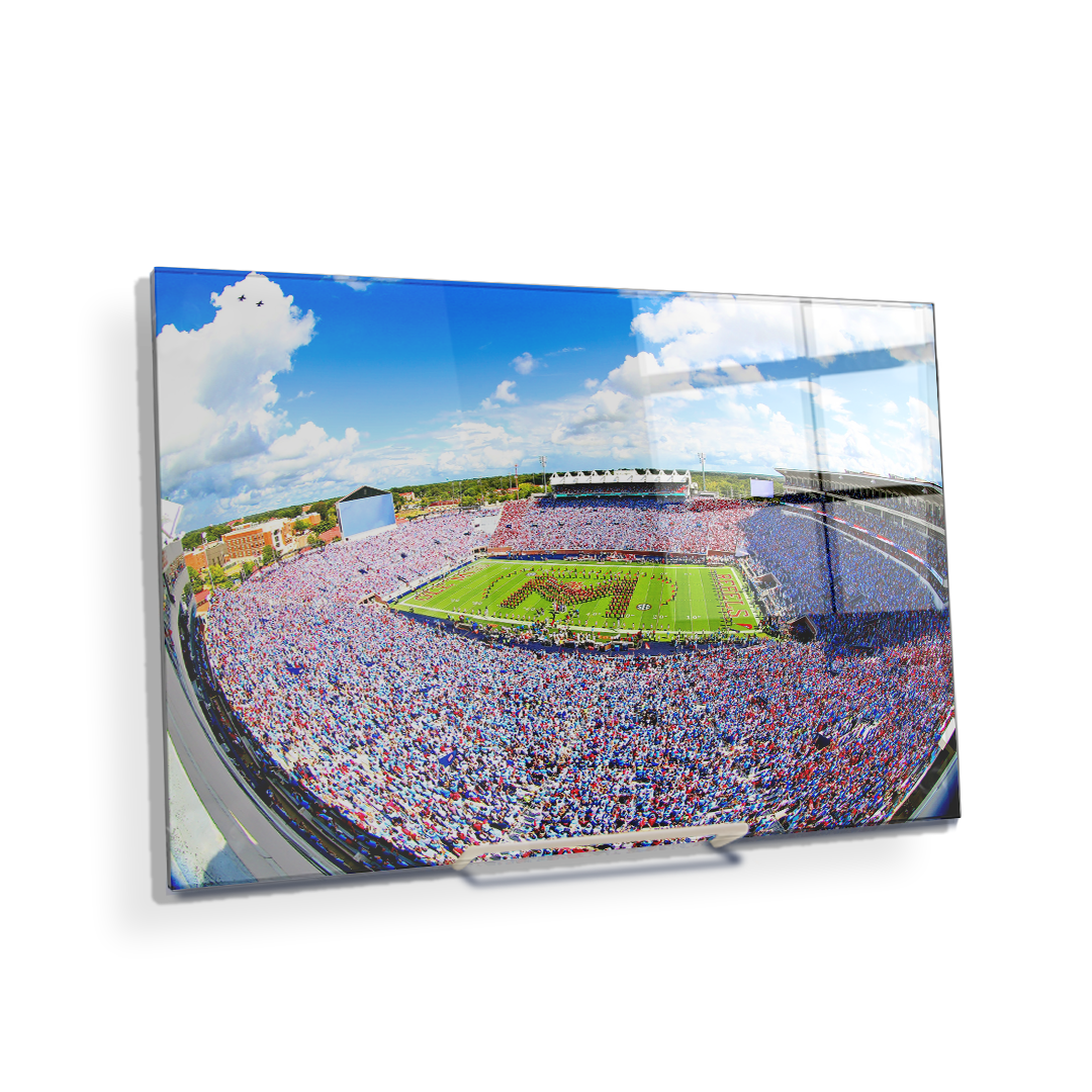 Ole Miss Rebels - Powder Blue Game - College Wall Art #Canvas