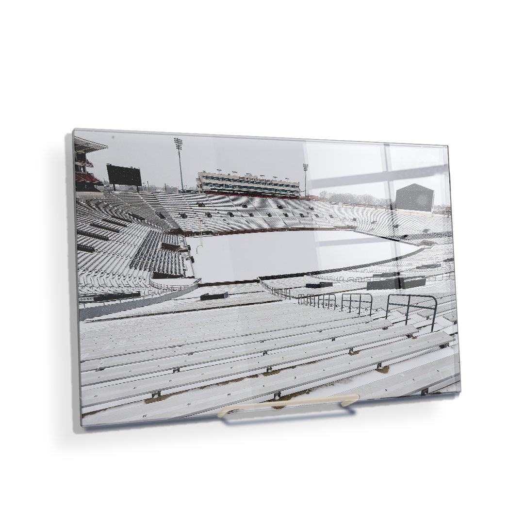 Ole Miss Rebels - Snow Day-Vaught- Hemingway - College Wall Art #Canvas