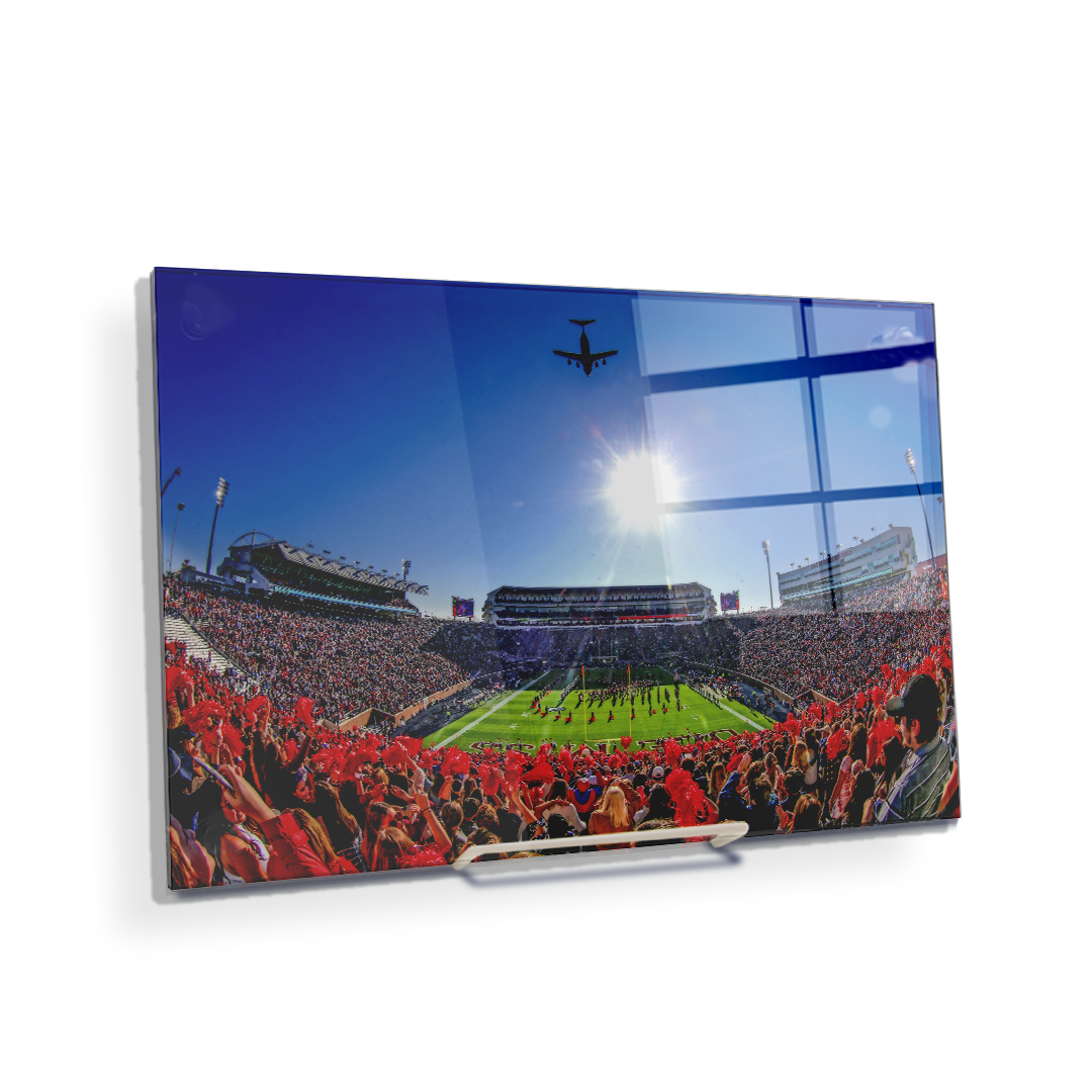 Ole Miss Rebels - Flight Over - College Wall Art #Canvas