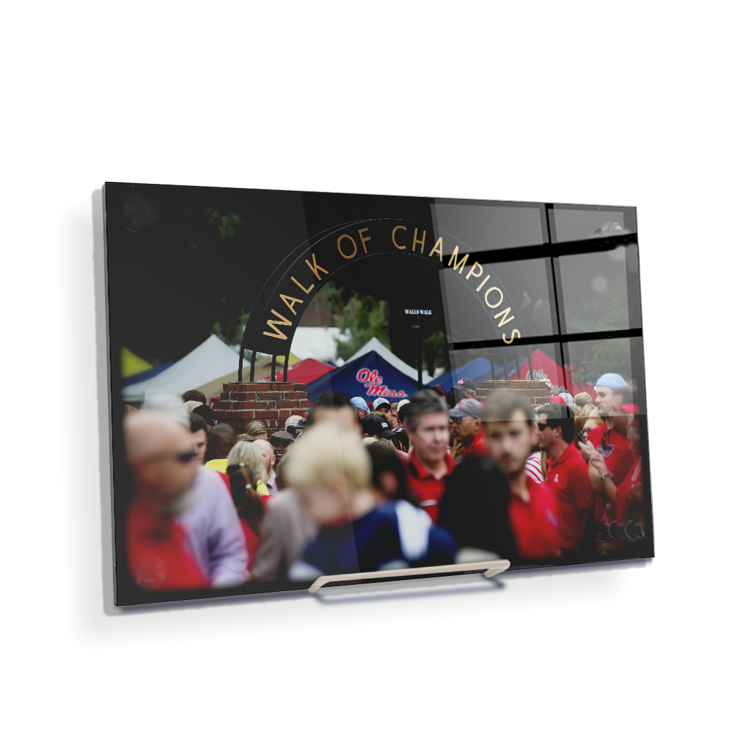 Ole Miss Rebels - Walk of Champions Grove - College Wall Art #Canvas