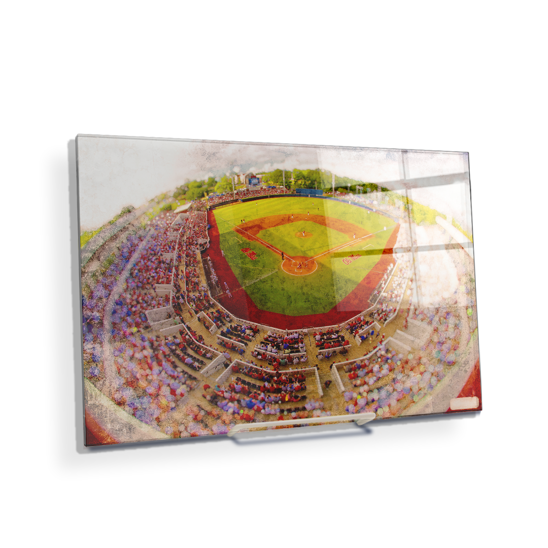 Ole Miss Rebels - Rebels Swayze Field Art - College Wall Art #Canvas