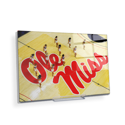 Ole Miss Rebels - Ole Miss Basketball Cheer - College Wall Art #Acrylic Mini