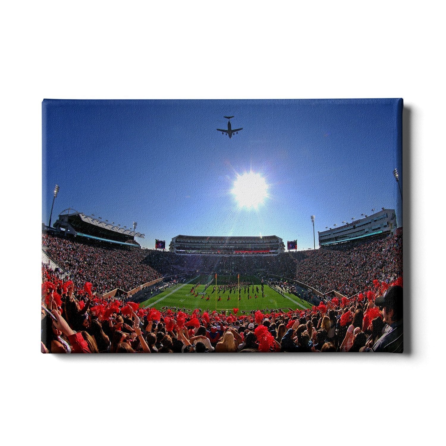 Ole Miss Rebels - VHF Fly Over - College Wall Art #Canvas