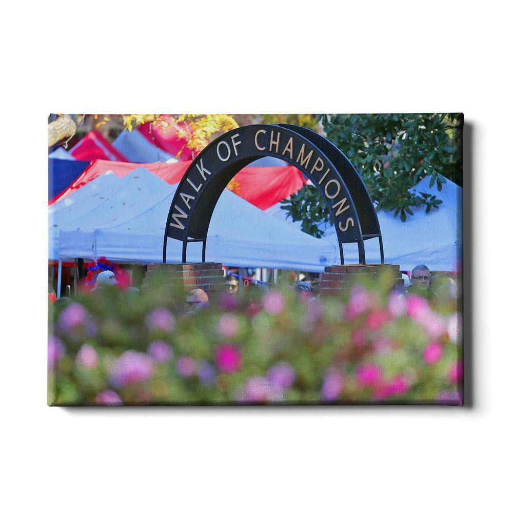 Ole Miss Rebels - Walk of Champions Up Close - College Wall Art #Canvas