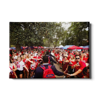 Ole Miss Rebels - The Walk - College Wall Art #Canvas