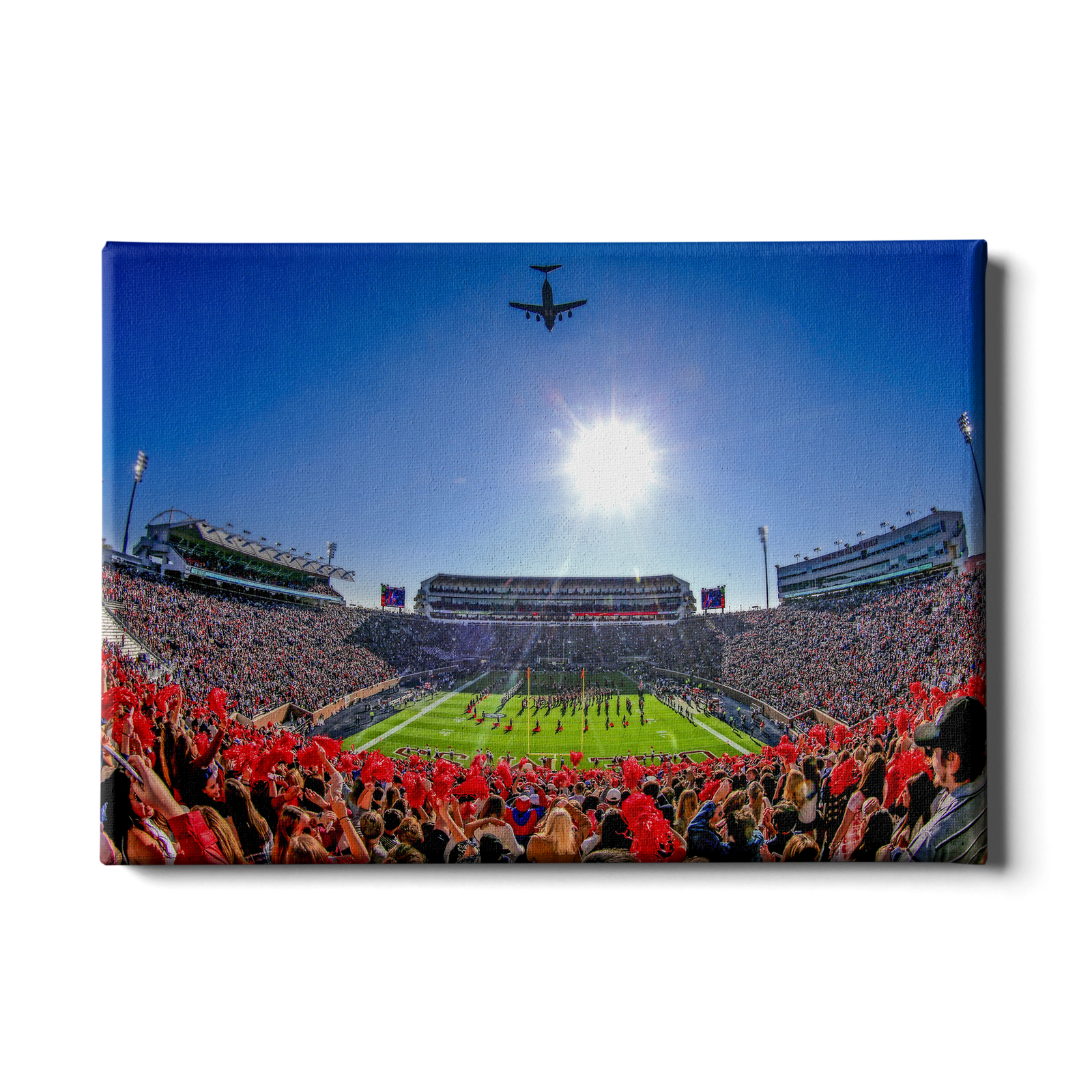 Ole Miss Rebels - Flight Over - College Wall Art #Canvas