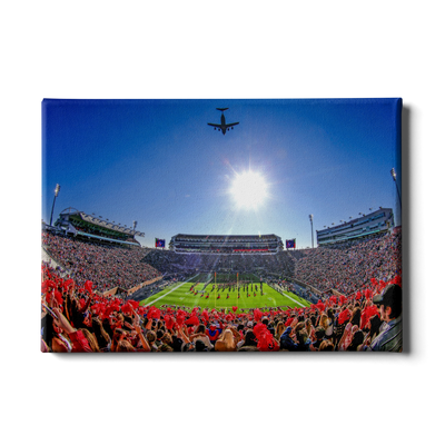 Ole Miss Rebels - Flight Over - College Wall Art #Canvas