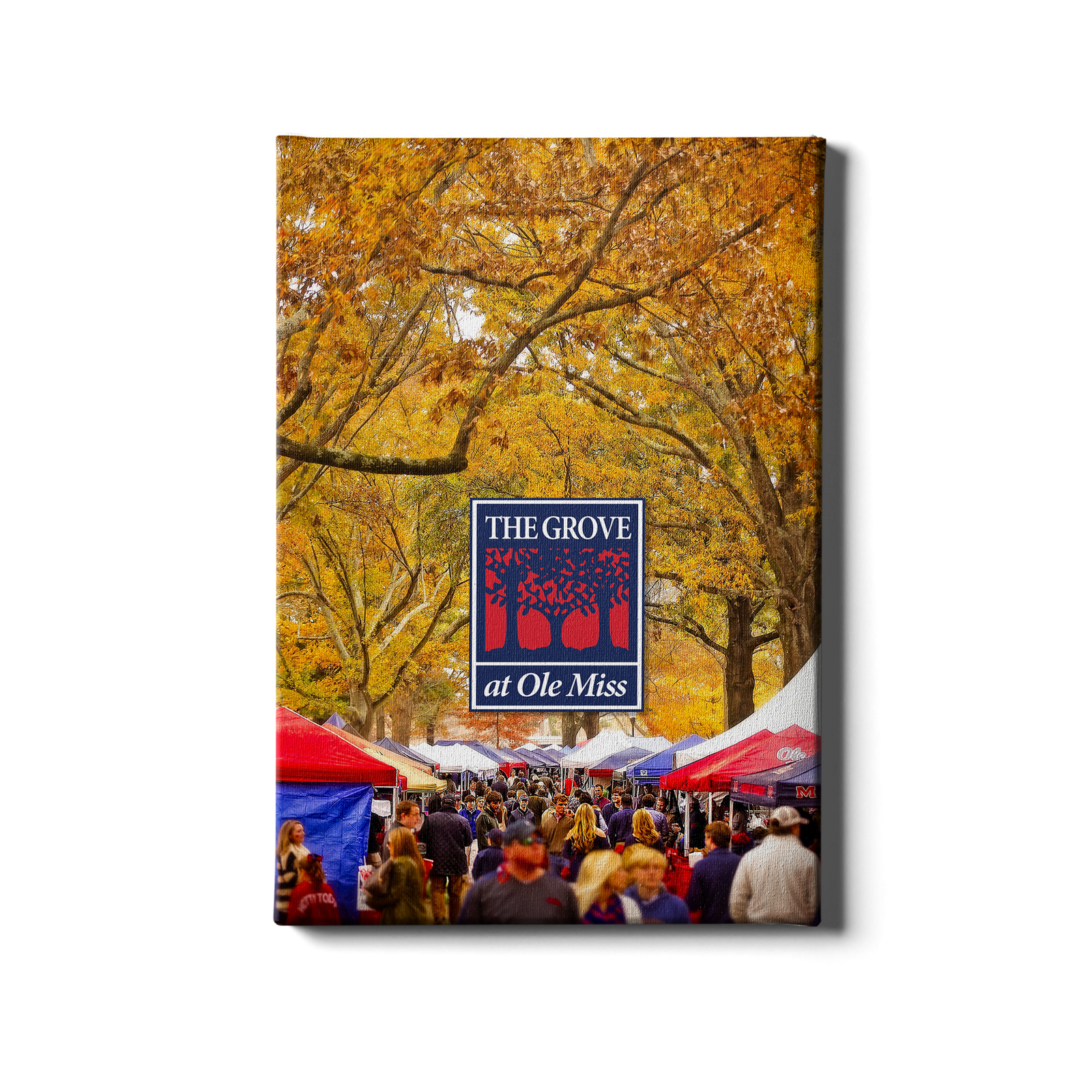 Ole Miss Rebels - Fall Grove - College Wall Art #Canvas
