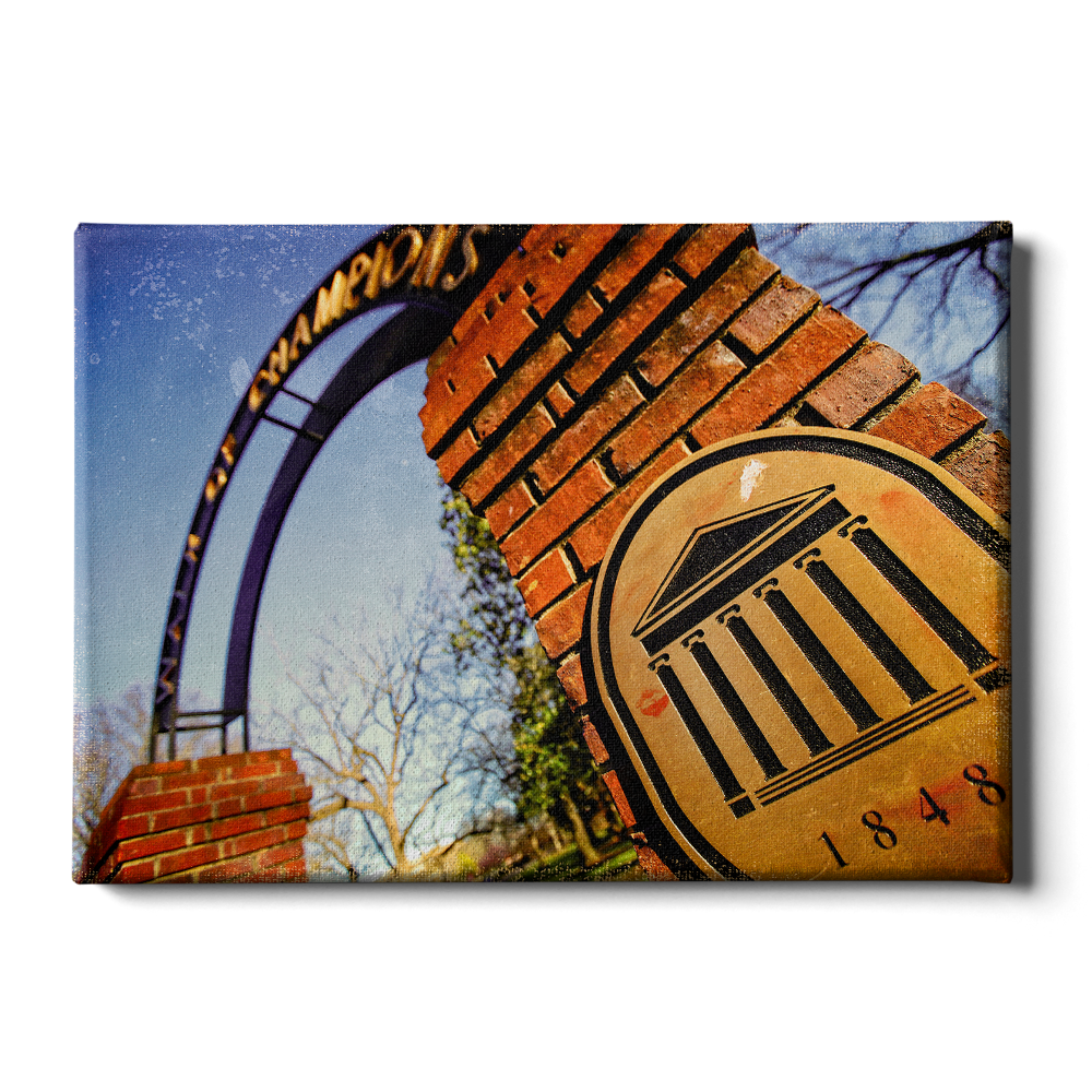 Ole Miss Rebels - 1841 Walk Of Champions - College Wall Art #Canvas