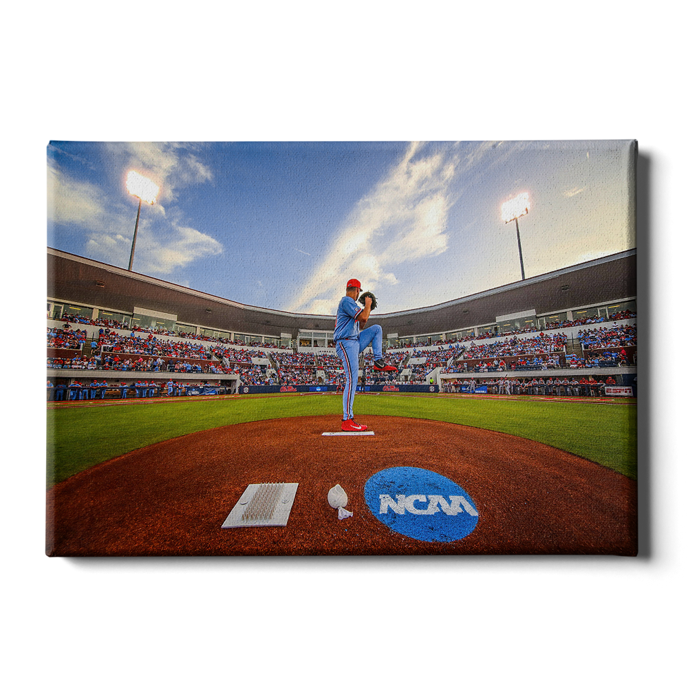 Ole Miss Rebels - NCAA Baseball 2019 - College Wall Art #Canvas