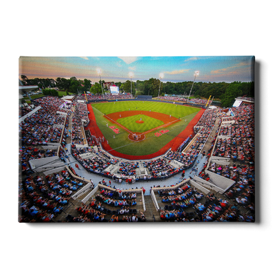 Ole Miss Rebels - Swayze Sunset - College Wall Art #Canvas