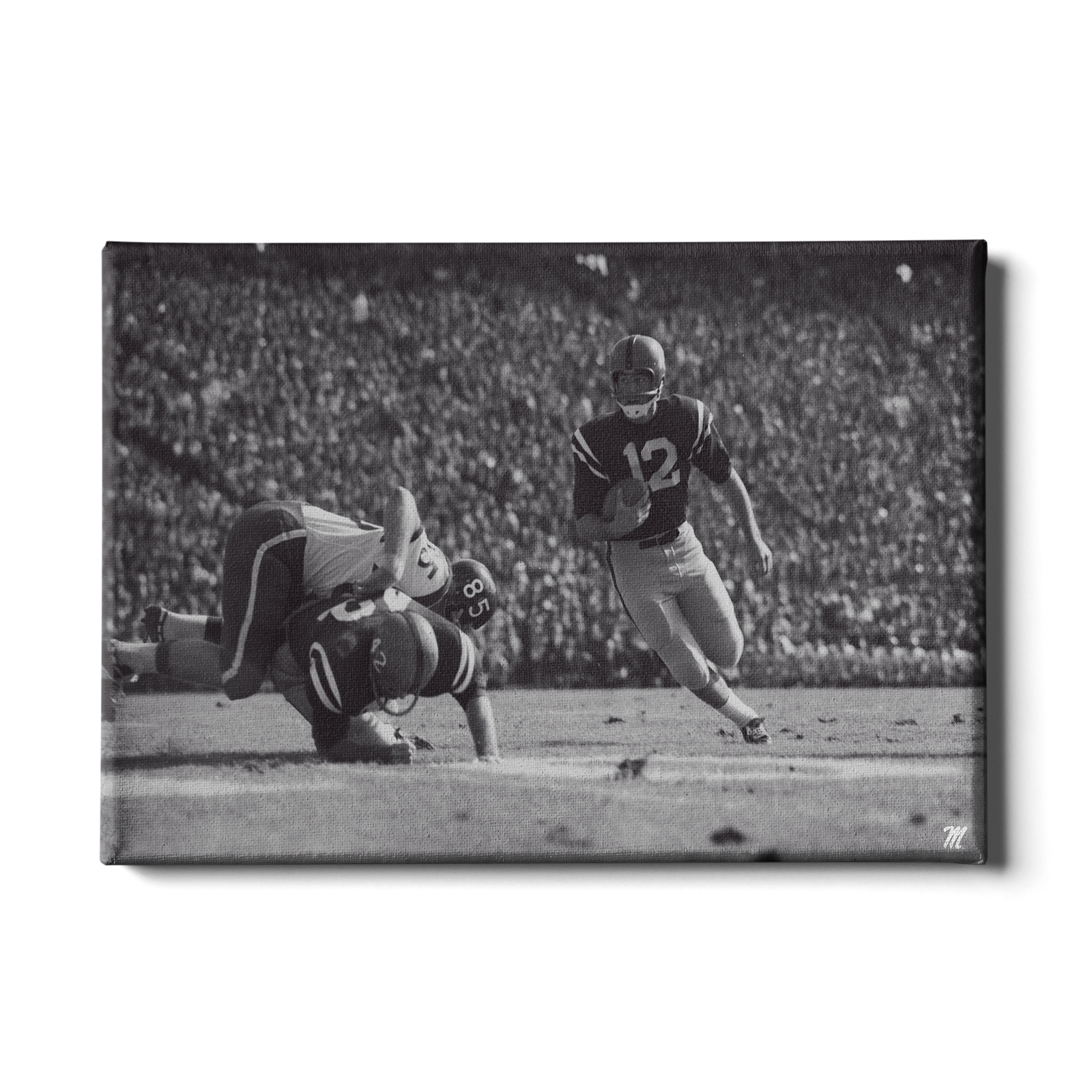 OLE MISS REBELS - Vintage Gibbs - College Wall Art #Canvas