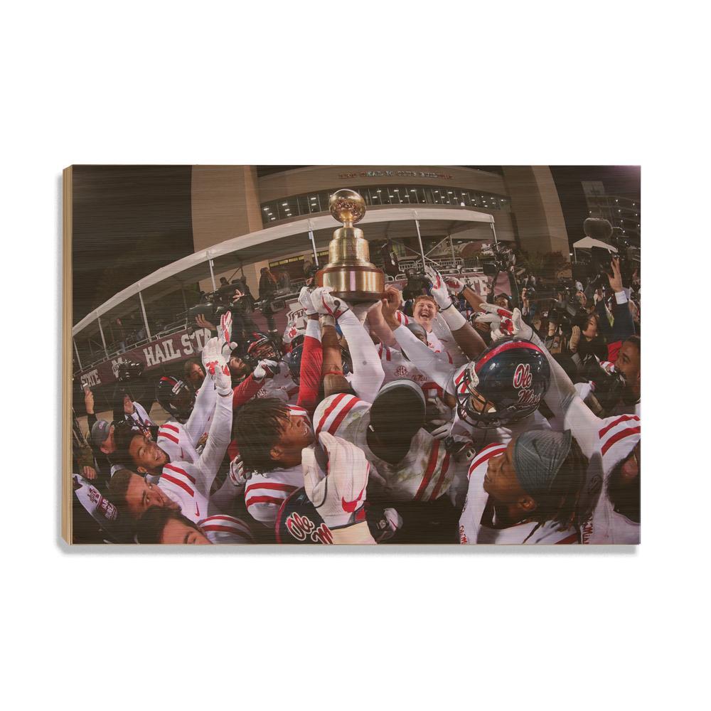Ole Miss Rebels - Egg Bowl Celebration - College Wall Art #Canvas
