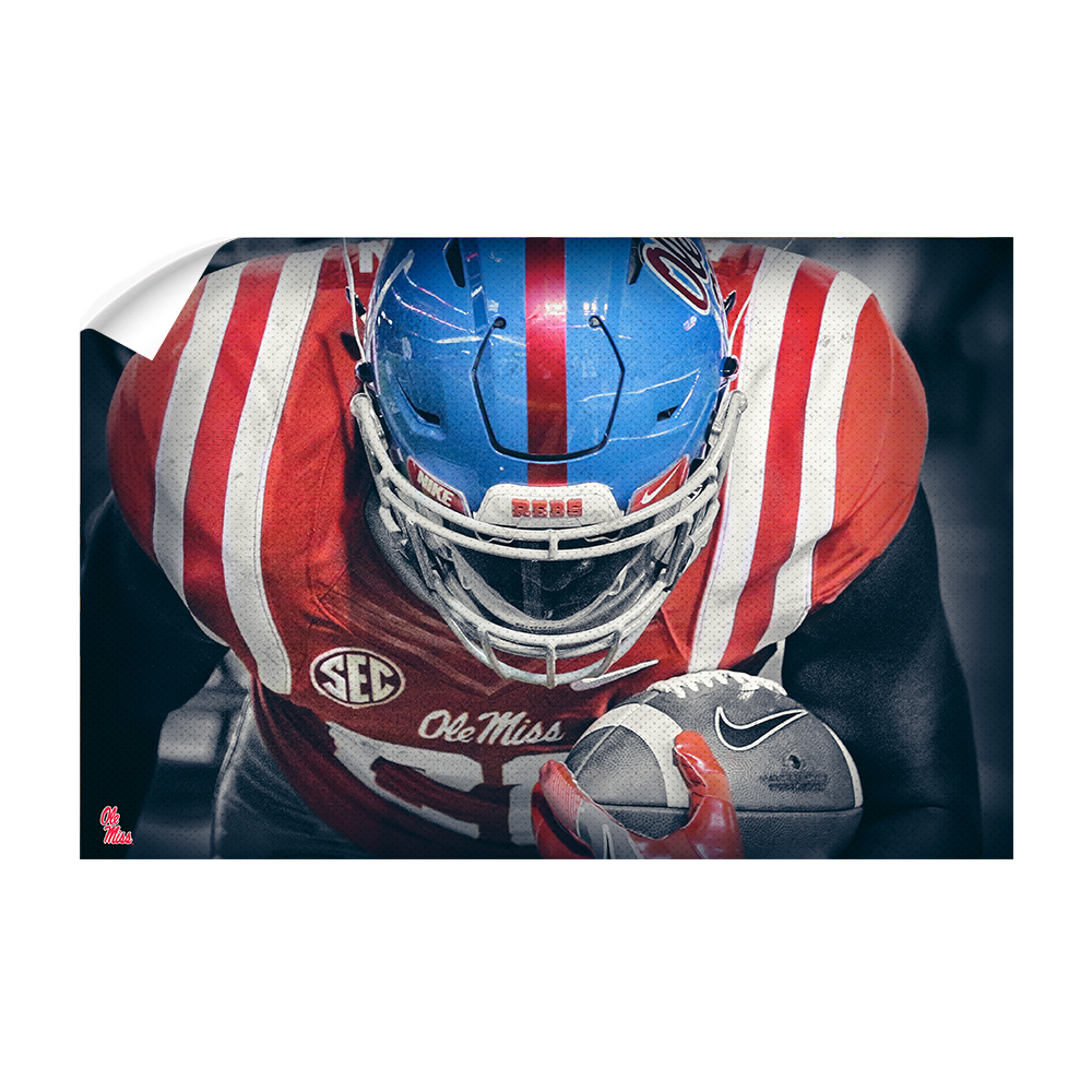 Ole Miss Rebels - Ole Miss Charge - College Wall Art #Canvas