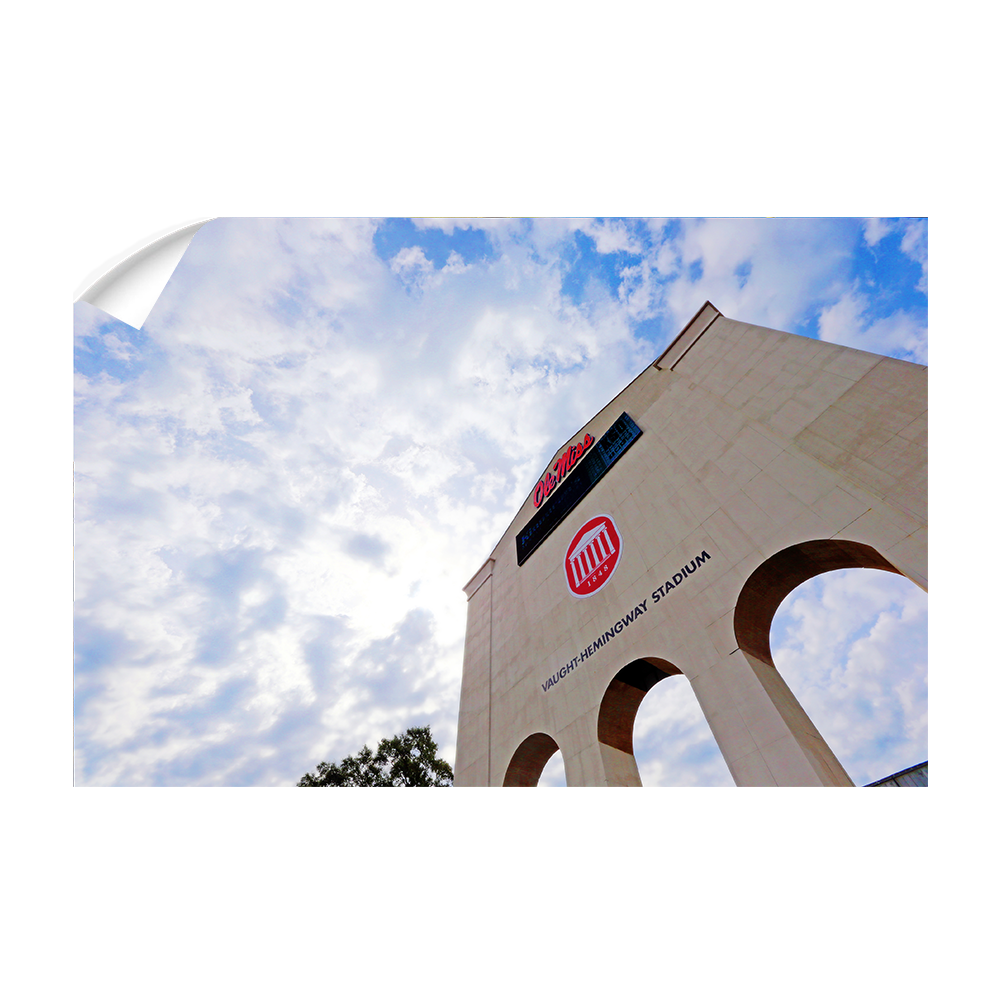 Ole Miss Rebels - University of Mississippi VHS - College Wall Art #Canvas