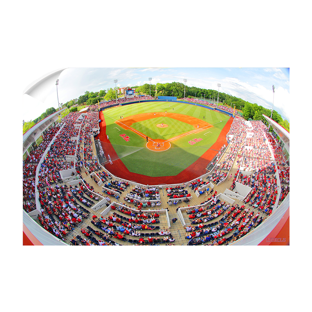 Ole Miss Rebels - Rebels Swayze Field - College Wall Art #Canvas