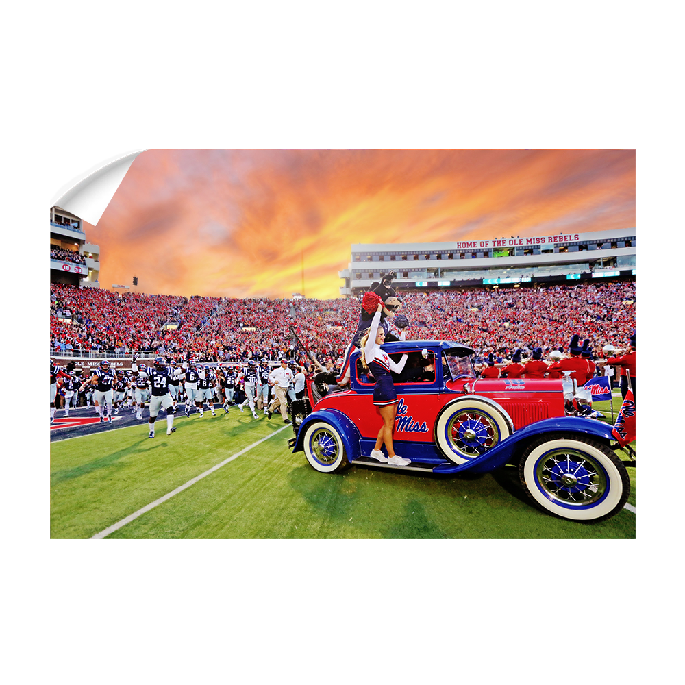 Ole Miss Rebels - Home of the Ole Miss Rebels - College Wall Art #Canvas