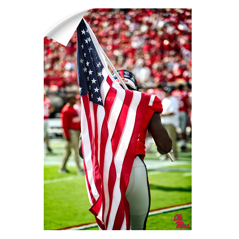 Ole Miss Rebels - Our Flag - College Wall Art #Canvas