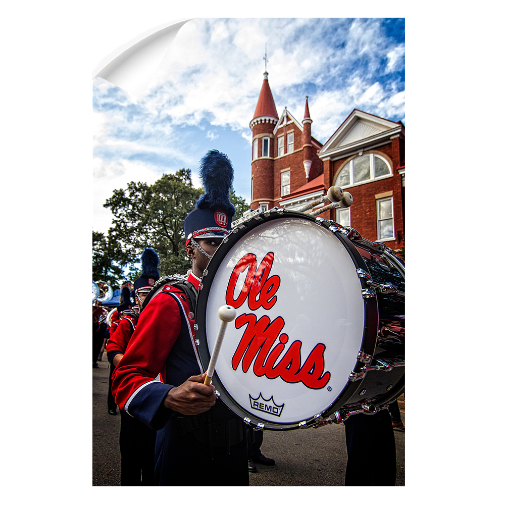 Ole Miss Rebels - Ole Miss Come Marching In - College Wall Art #Canvas