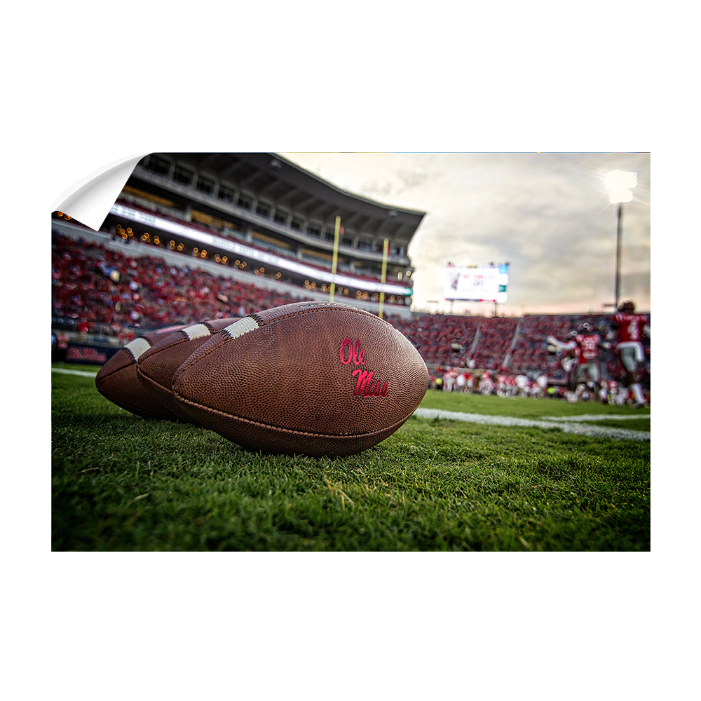 Ole Miss Rebels - Ole Miss Football - College Wall Art #Canvas