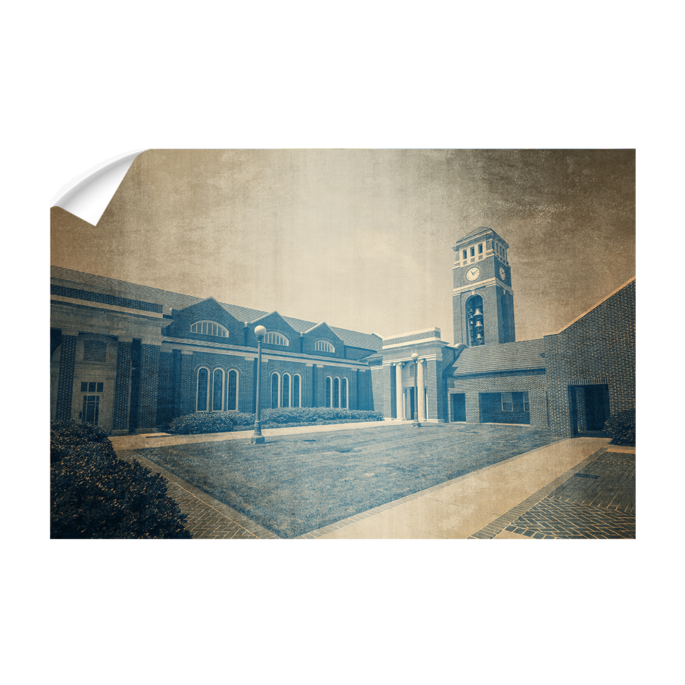 Ole Miss Rebels - Vintage Paris-Yates Chapel - College Wall Art #Canvas