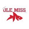 Ole Miss Rebels - Ole Miss Land Shark - College Wall Art #Wall Decal
