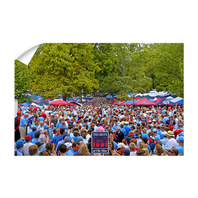 Ole Miss Rebels - Swarm the Grove at Ole Miss#Wall Decal