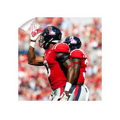 Ole Miss Rebels - Fins Up - College Wall Art #Wall Decal