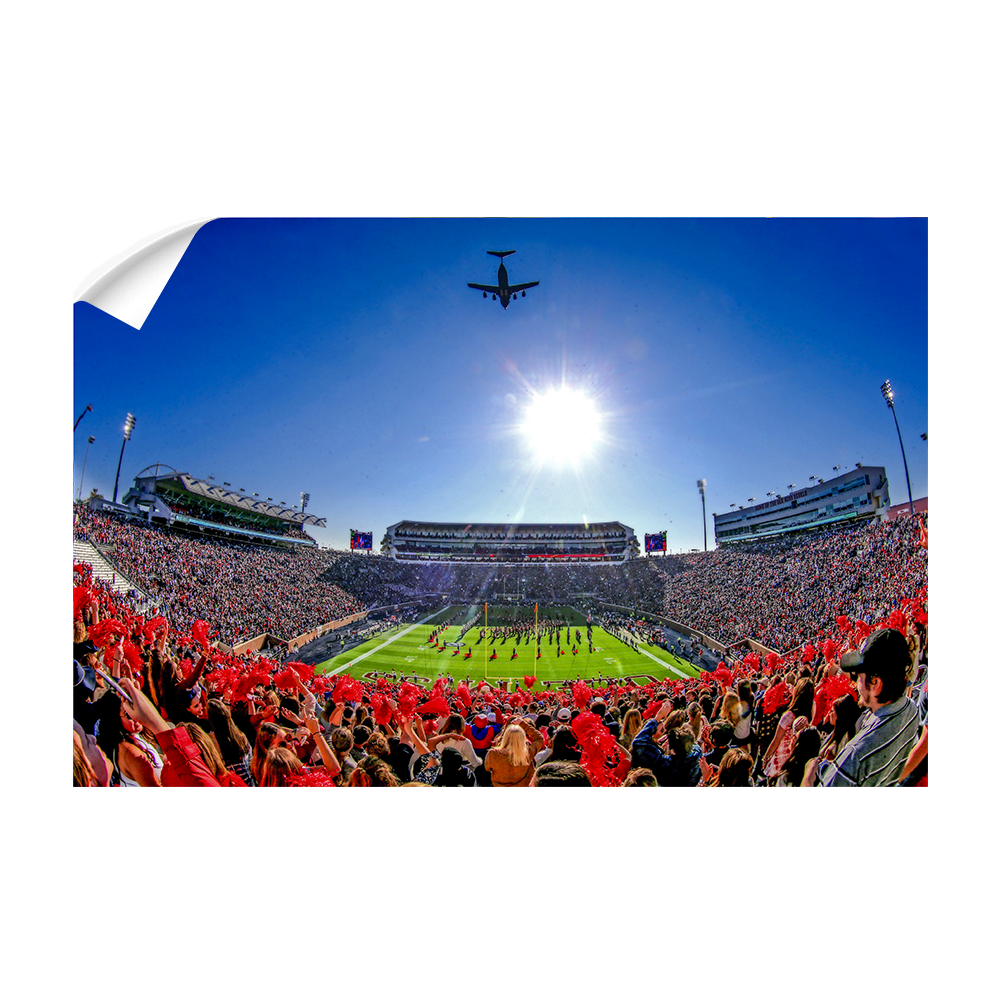Ole Miss Rebels - Flight Over - College Wall Art #Canvas