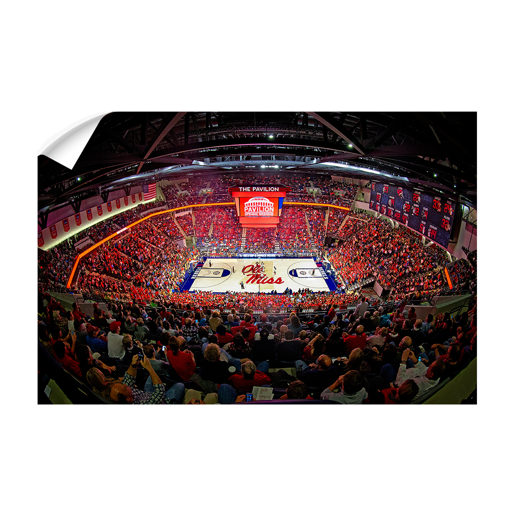 Ole Miss Rebels - The Pavilion Wide Angle - College Wall Art #Canvas