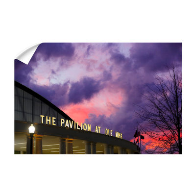 Ole Miss Rebels - The Pavilion at Ole Miss - College Wall Art #Wall Decal