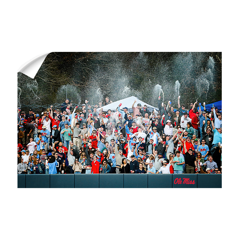 Ole Miss Rebels - The First Swayze Shower of Spring - College Wall Art #Canvas