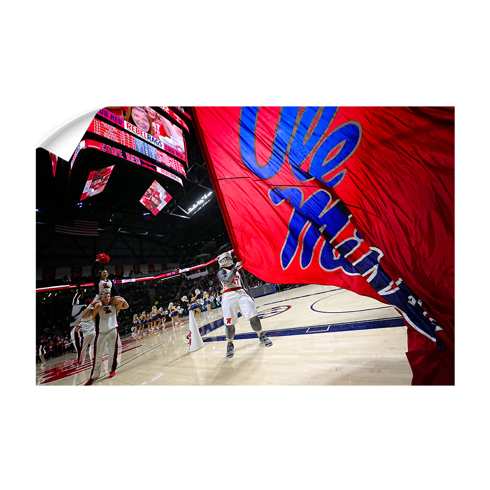Ole Miss Rebels - Ole miss Basketball - College Wall Art #Canvas