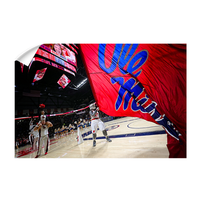 Ole Miss Rebels - Ole miss Basketball - College Wall Art #Wall Decal