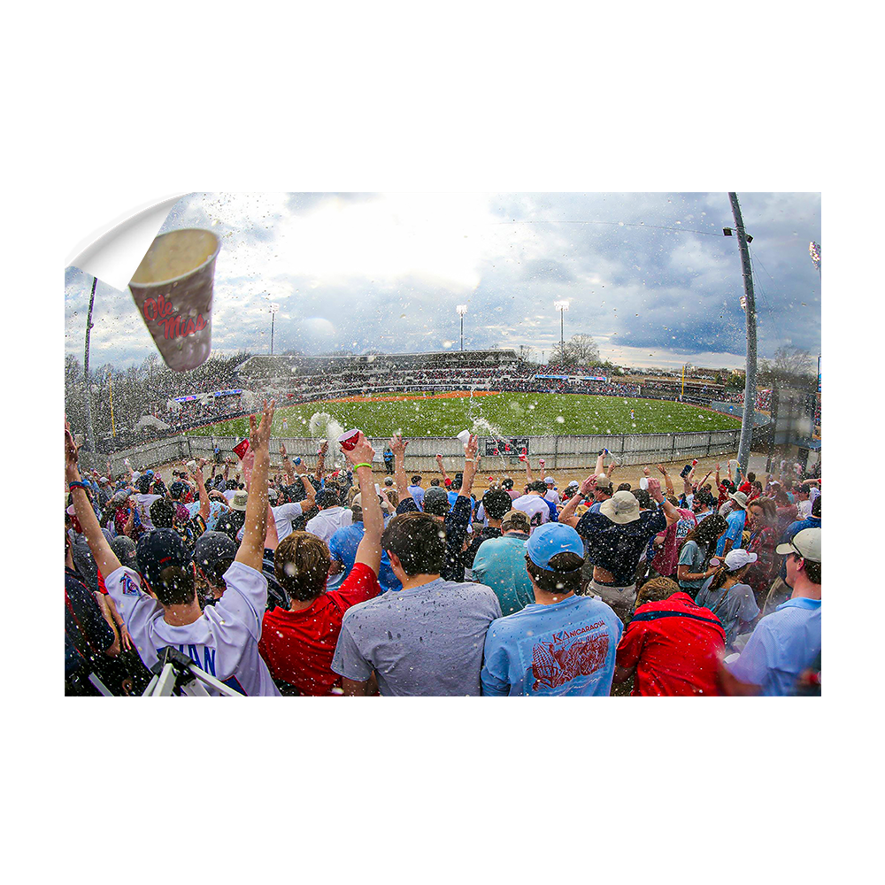 Ole Miss Rebels - Swayze Shower Right Field - College Wall Art #Canvas