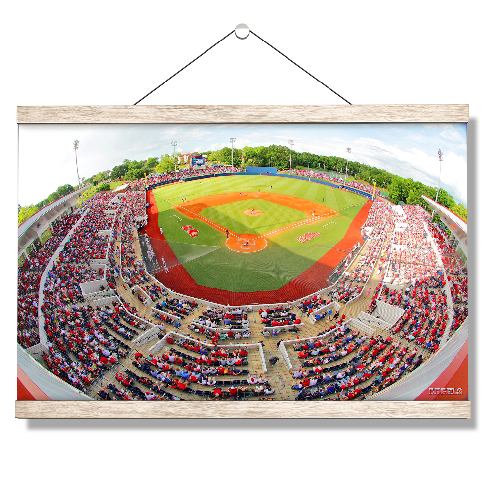 Ole Miss Rebels - Rebels Swayze Field - College Wall Art #Canvas