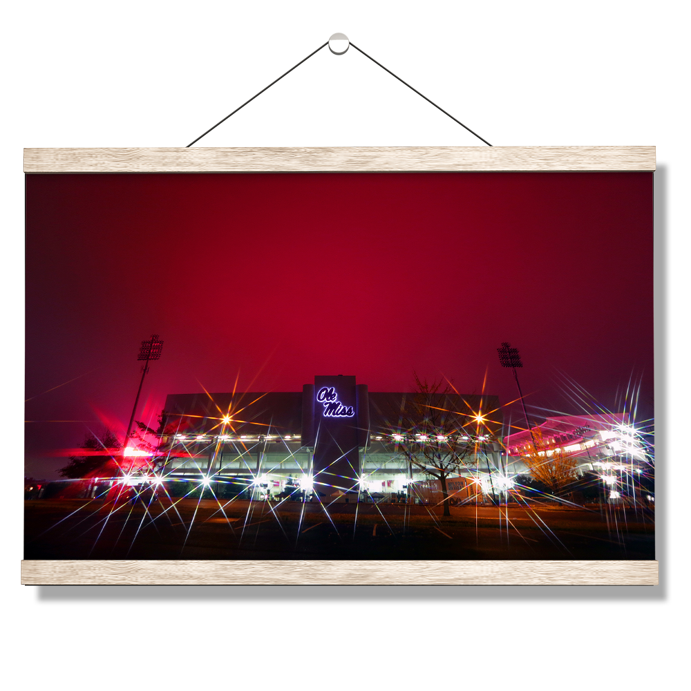 Ole Miss Rebels - VHS - College Wall Art #Canvas